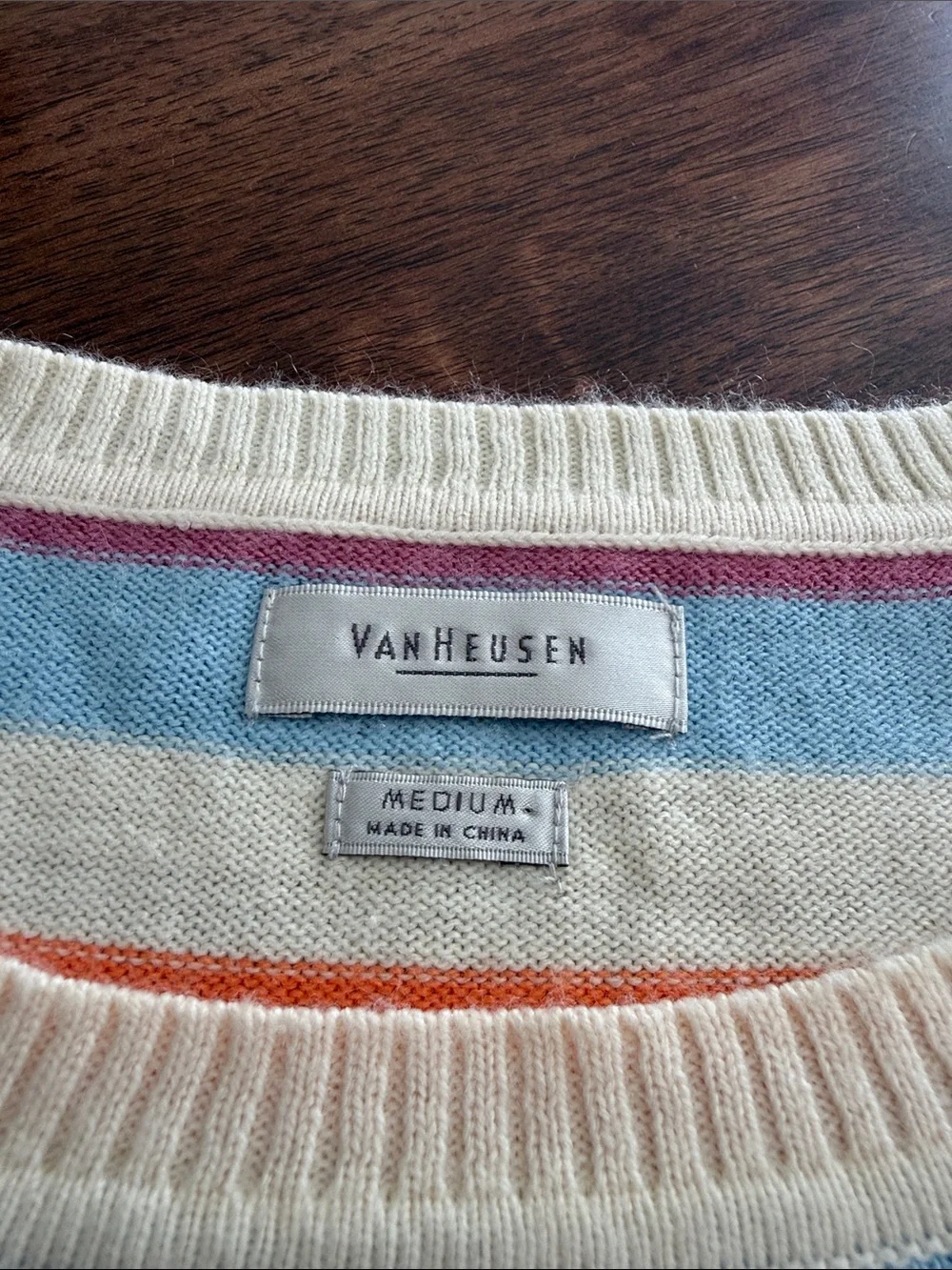 Van Heusen 100% acrylic